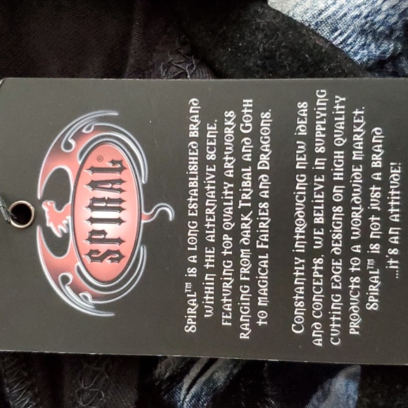 *NWT* Spiral Direct's Raven Heart Hooded Dress - Picture 15 of 16